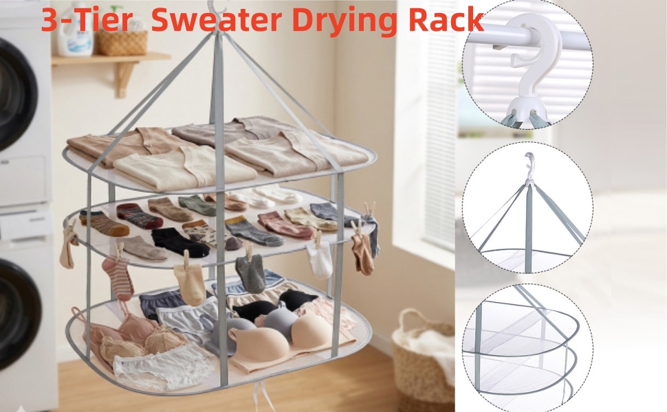 flat drying rack hanging drying rack sweater drying rack foldable