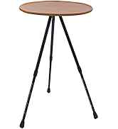DZRZVD Camping Table,Detachable Portable Table,Height Adjustable Side Table for Outdoor Garden Pi...