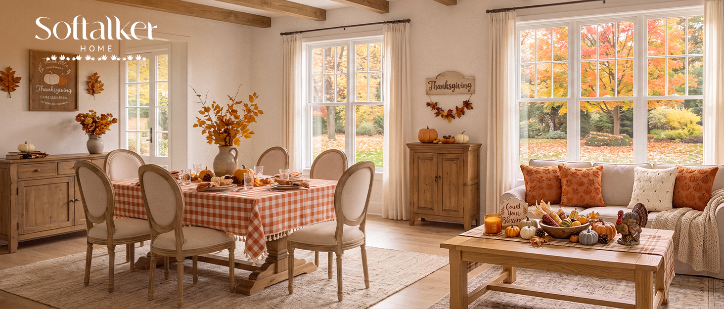 fall tablecloth