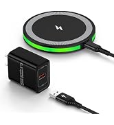 Amtobo Samsung S25 Ultra Wireless Charger Fast Charging Pad 15W for Galaxy S25 S25+ S24 FE S24 Ul...