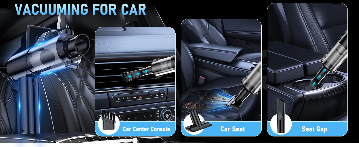 Car Vacuum Portable Cordless