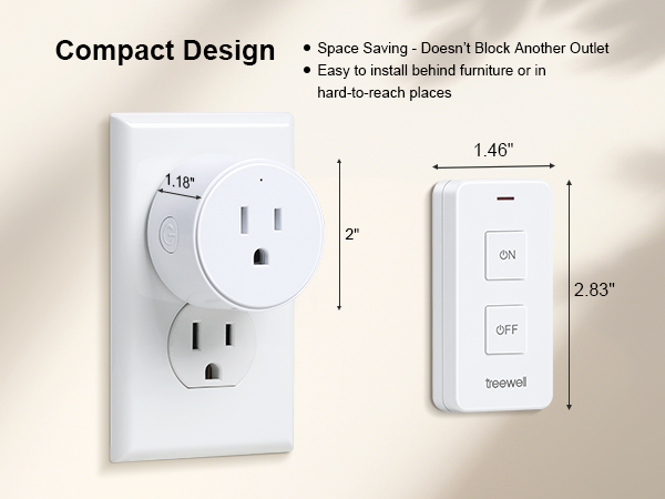 wireless remote control outlet