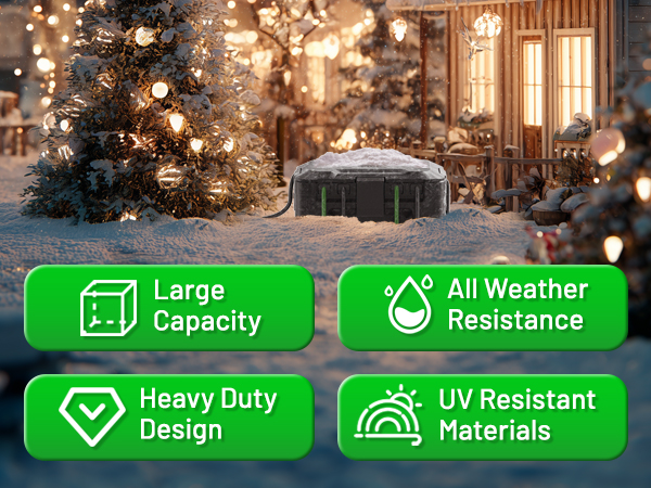 Waterproof box for holiday lights