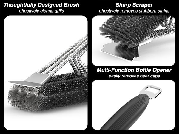 grill brush for outdoor grill