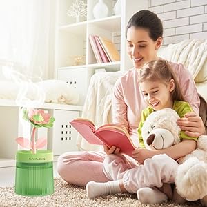 Quiet Cool Mist Auto Shut Off Humidifier Small Diffuser