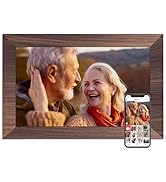 Digital Picture Frame, 10.1 inch Frameo Digital Frame WiFi, 1280 * 800 IPS HD Touchscreen, 32GB S...
