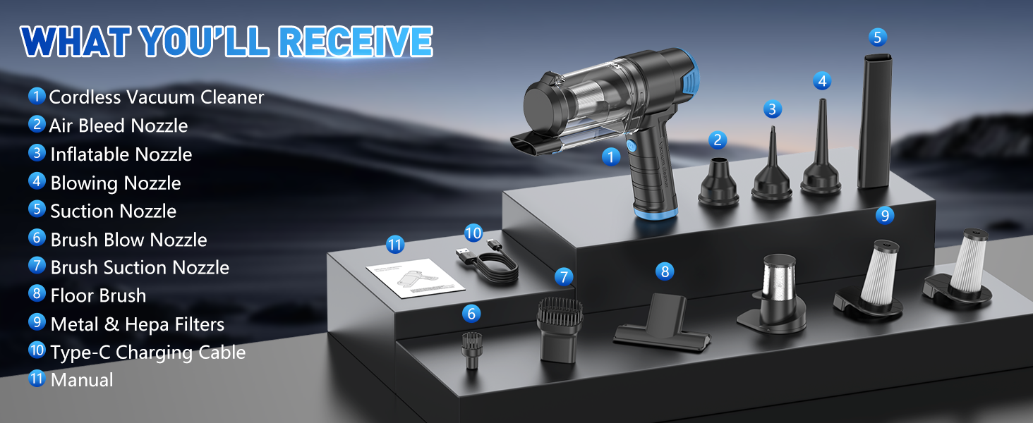 handheld vacuum cleaner