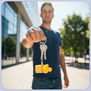 duck keyboard keychain