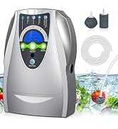 VTAR Ozone Machine, 500mg/h Multipurpose Ozone Machine Purify Air, Water, Fruits, Vegetables, Too...