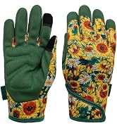 MSUPSAV Garden Gloves,Gardening Gloves,Spandex&Synthetic Yard Work Gloves,Gardening&Garden Gifts ...