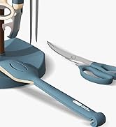 Cosamtec 11 Pcs Cooking Utensils Set Stainless Steel Kitchen Gadgets with Nylon Handle Heat Resis...