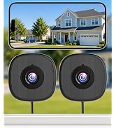 MISECU 2K No Drill Window Camera, Indoor Cameras for Home Security, 2 Pack | 2.4 & 5GHz WiFi, Ant...