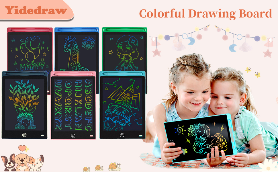 6pc colorful lcd writing tablet (1)