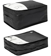 ONTYZZ Vacuum Compression Bag 20 inch Space Saver Bags Travel Case with IP67 Waterproof Zipper fo...