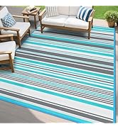 Outdoor Patio Rug Waterproof Camping - Outdoor Plastic Straw Rug Area Carpet Clearance for Outsid...