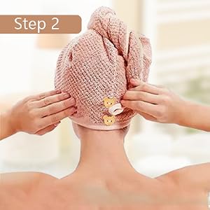 Microfiber Hair Towel