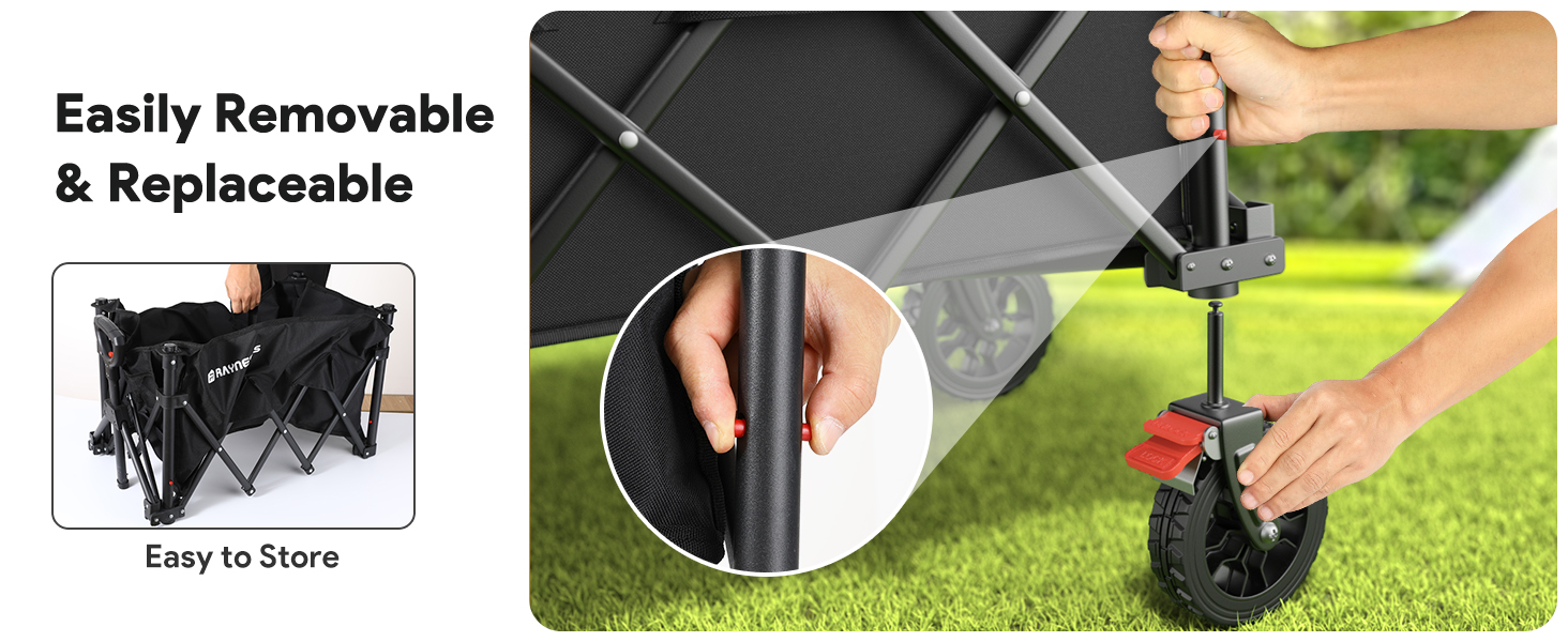 foldable wagon cart