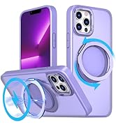 v-Golvin Strong Magnetic for iPhone 13 Pro Case with Stand,Fit for MagSafe,360°Rotatable Ring Des...