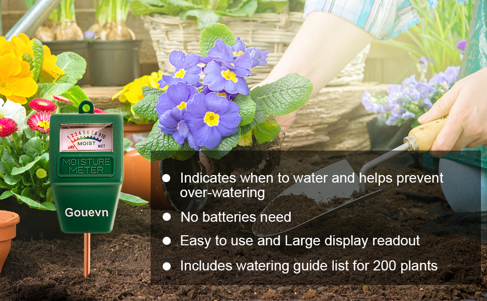 long probe soil meter