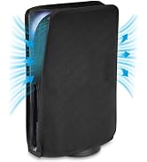 PlayVital Nylon Mesh Dust Cover for ps5, Soft Neat Lining Dust Guard for ps5 Console, Anti Scratc...