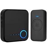 FOVKSUC Wireless Doorbell, Waterproof Door Bell with 60 Chimes, 5 Levels Volume and LED Flash, 10...
