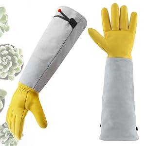 garden gloves long gardening Gauntlet gardening gauntlet rose gloves Cacti gloves Cactus gauntlet