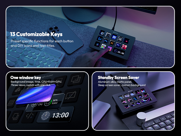 ulanzi d200h ulanzi d200h stream controller ulanzi d200h deck dock ulanzi upgrade d200h