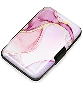 Mayski Credit Card Holder, RFID Blocking, Aluminum Alloy Hard Case, Small Mini Business Metal Wal...