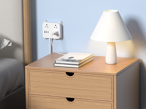 Under desk power strip