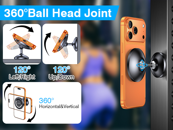gym magnet holder phone