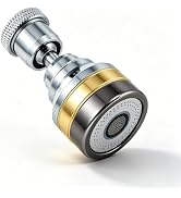Swivel Kitchen Faucet Aerator Replacement Faucet Sprayer Attachment,Short | Dual-function Kitchen...
