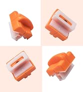 ZEQUAN Paper Cutter Blades, Paper Trimmers Replacement Blades with Safe Hiding Blade Design, Oran...