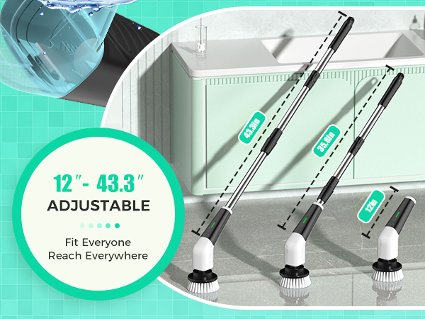 Electric Spin Scrubber Brush