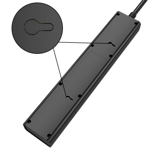 extension cord surge protector small power strip