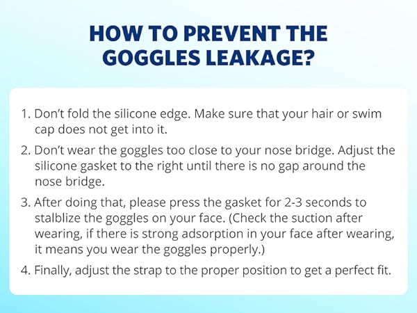 swim goggles for adults