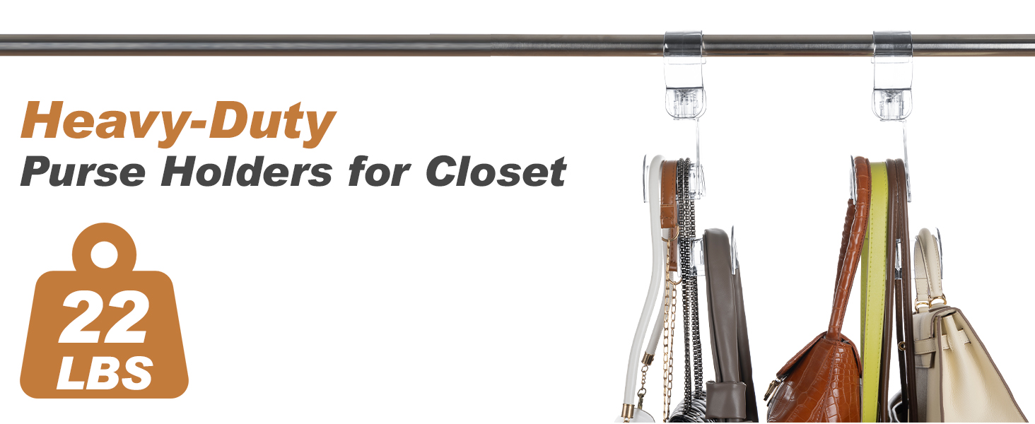 purse hooks for closet