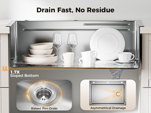 drain fast