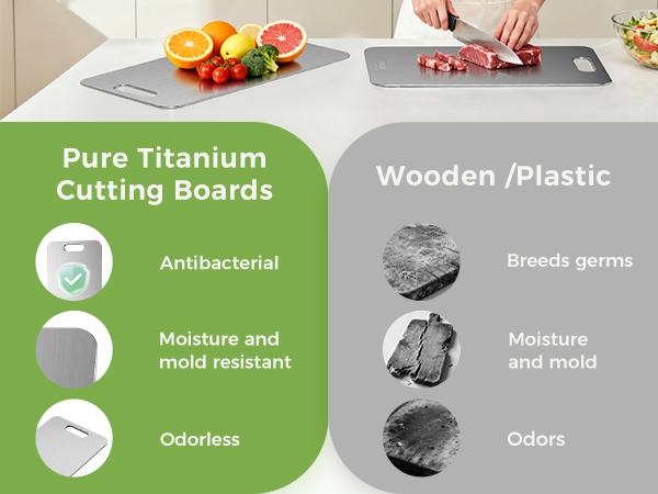 Titanium cutting board