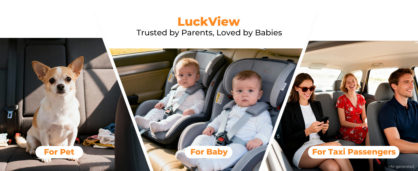 Baby Car Camera Rear-Facing Mirror Monitor Backseat