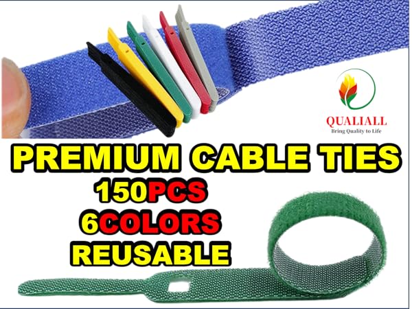 QUALIALL premium Nylon cable ties