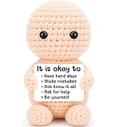 GevGuxLuo Get Well Gifts for Women After Surgery,Handmade Positive Crochet with Inspirational Fee...