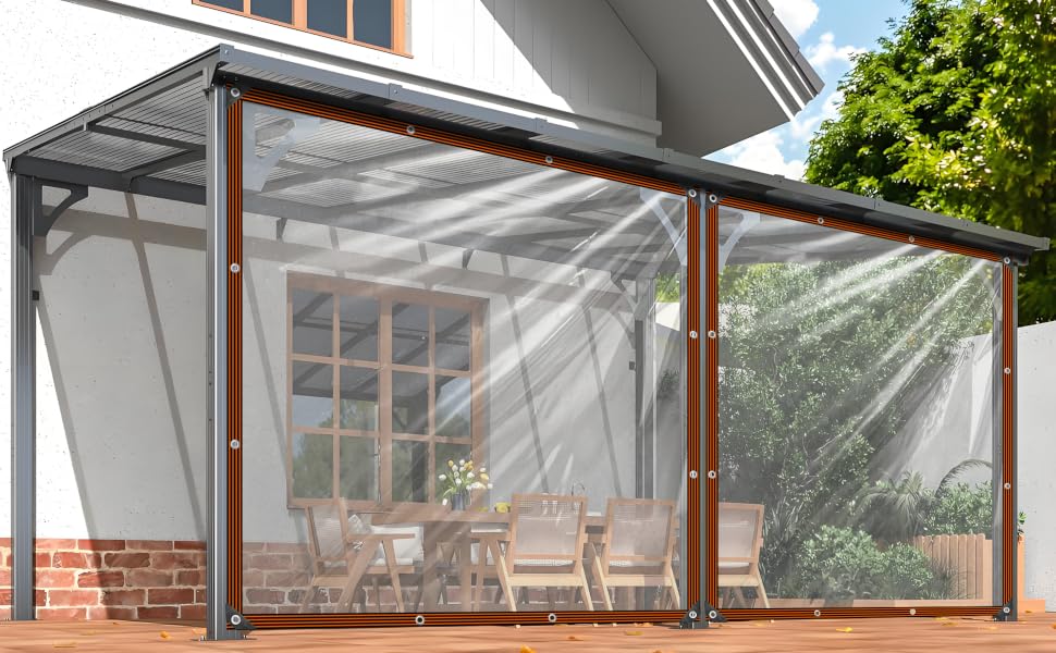 clear vinyl tarp for patio enclosure