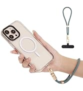 Golifyne Phone Wrist Strap with Stainless Steel & TPU Tether Tabs for iPhone – Secure Hand Strap ...