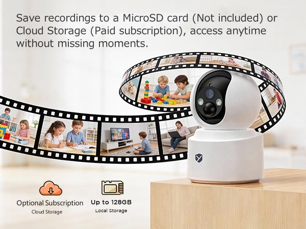 6-1 wifi security camera outdoor wireless