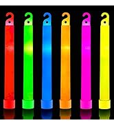 32 Ultra Bright 6 Inch Glow Sticks - Emergency Bright Chem Glow Sticks with 12 Hour Duration - Ca...