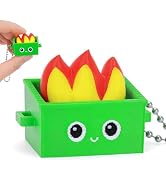 Dalycro Dumpster Keyboard Clicker Fidget Keychain, Dumpster Fidget Gifts for Coworkers Office Des...