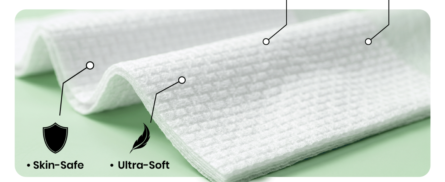 dry face wipes,facial wipes 50 count, face wipes,soft facial cloths disposable,