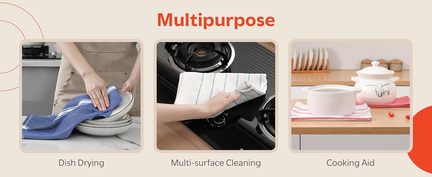 Everyday dish towels for your kitchen