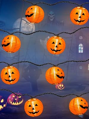 pumpkin stirng lights