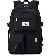 School Bag Backpack for Girls Large Capacity Daypacks Water Resistant Breathability Bookbag Trave...